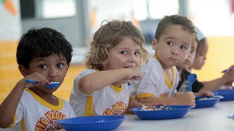 Alimentação na escola