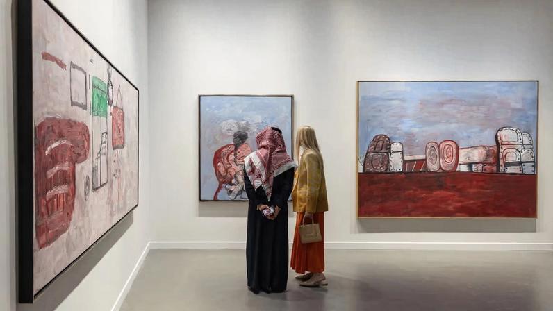 Works by Philip Guston on show with Hauser & Wirth at Art Basel Qatar