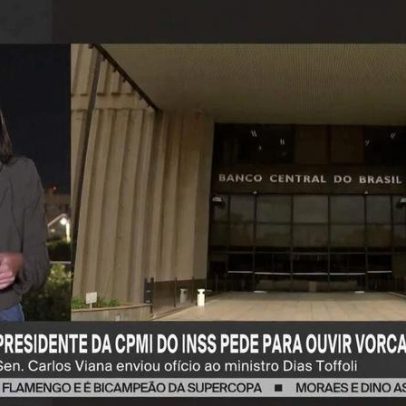 Presidente da CPI do INSS cobra depoimento de Daniel Vorcaro
