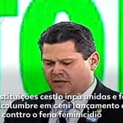Alcolumbre aponta união de instituições em lançamento de pacto contra feminicídio