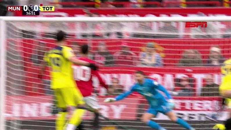 Manchester United 2 x 0 Tottenham | Melhores Momentos | 25ª rodada | Campeonato Inglês