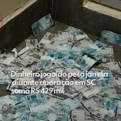 Operação em SC apura descarte de R$ 429 mil