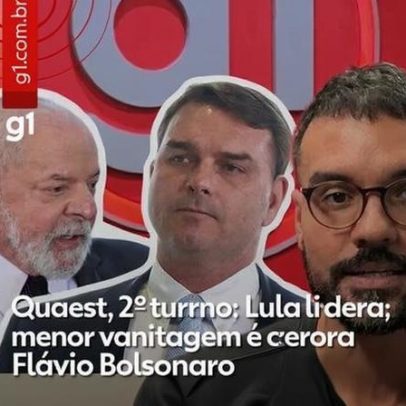 Quaest: Lula lidera no 2º turno, menor vantagem é contra Flávio Bolsonaro
