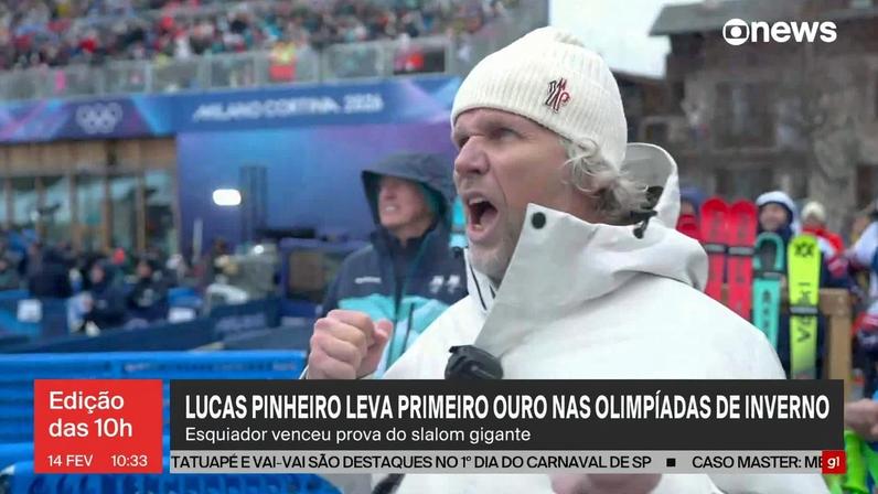 Lucas Pinheiro ganha 1ª medalha do Brasil na história na Olimpíada de Inverno