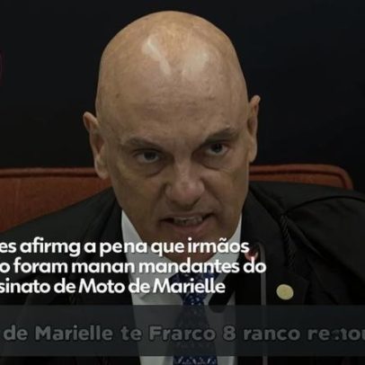 Moraes aponta irmãos Brazão como mandantes do assassinato de Marielle