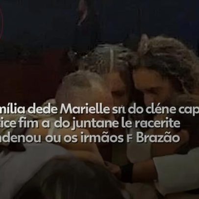 Família de Marielle se abraça após condenação dos irmãos Brazão