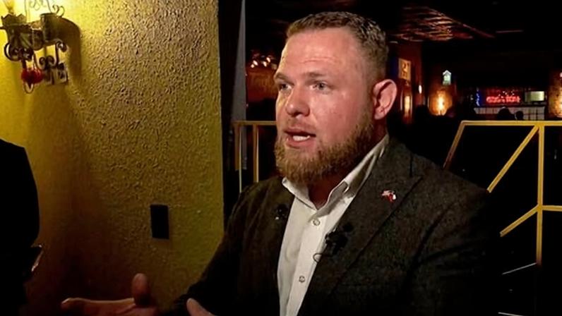 Taylor Rehmet, a Democrat and local union leader who won a runoff for state senate last month.