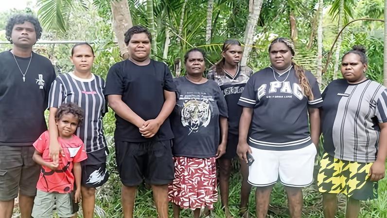 Elijah Whitehurst's family, Zarak Phillips, Toni Whitehurst, Peter Lamilami, Sidon Guymala, Stella Nayilibidj, Melony Ganawa, Lydia Guymala, Serita Naborlhborlh. Toni says ‘heart is broken’ by Danby’s punishment.