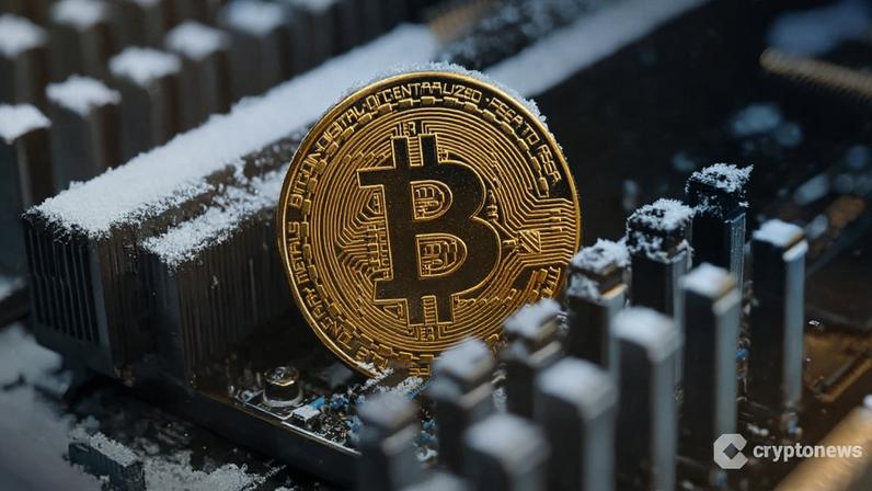Bitcoin Hashrate Falls 12% After US Winter Storms Hit Miners