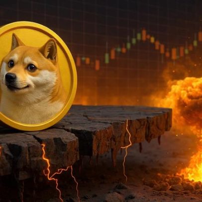 Preço do Dogecoin fica perto de piso arriscado e pode cair se suporte falhar