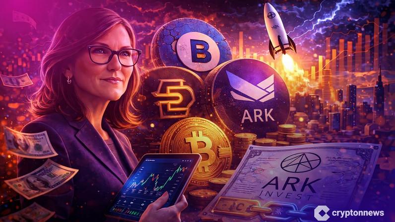 Cathie Wood compra US$24,8 milhões em ações de criptomoedas, apesar da queda