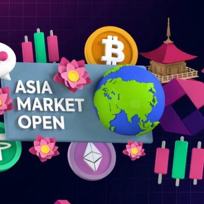 Abertura de mercados asiáticos: Bitcoin cai para US$75 mil, ações e metais voláteis