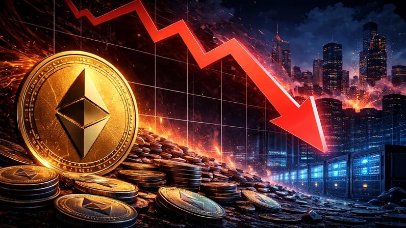 BitMine Faces $7B Unrealized Loss as Ethereum Slides Below $2,100