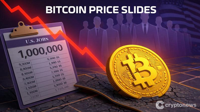 Bitcoin price did not fall in isolation a massive 900,000 job revision rattled markets and sent yields higher. How this data affect BTC Price