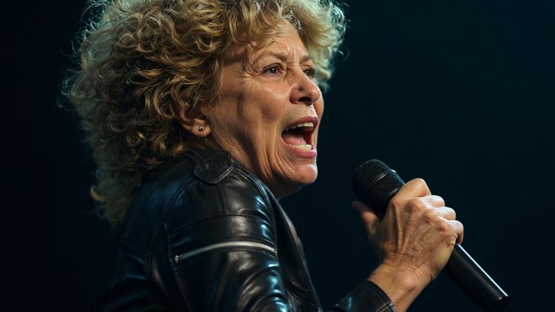 Apresentação de Tina Turner no Madison Square Garden, em 2000.