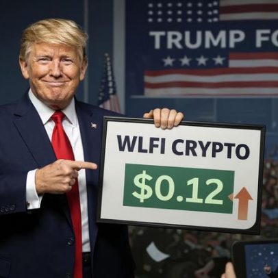 Cripto WLFI sobe para 0,12 com compra de 2,75 mi antes de fórum ligado a Trump