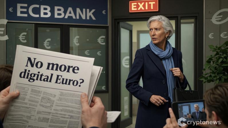 Reports of Christine Lagarde weighing an early exit from the ECB causes uncertainty over the digital euro and Europe crypto roadmap.