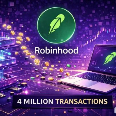 Testnet Layer-2 Robinhood registra 4 milhões de transações na primeira semana