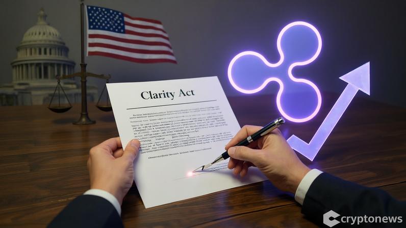 Brad Garlinghouse says there is a 90% chance the US CLARITY Act passes by April, could this finally end regulatory uncertainty for XRP price?