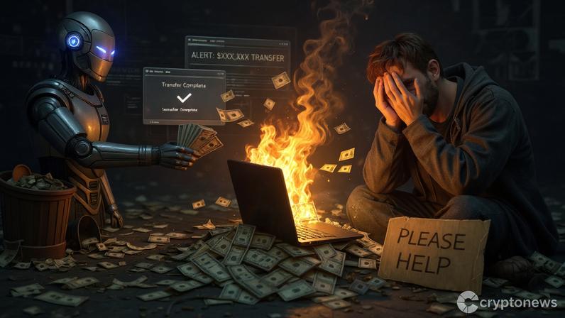 An AI agent on Solana accidentally sent 52.4M LOBSTAR crypto worth up to $441K to a random beggar wallet, he procced to lose it all this way