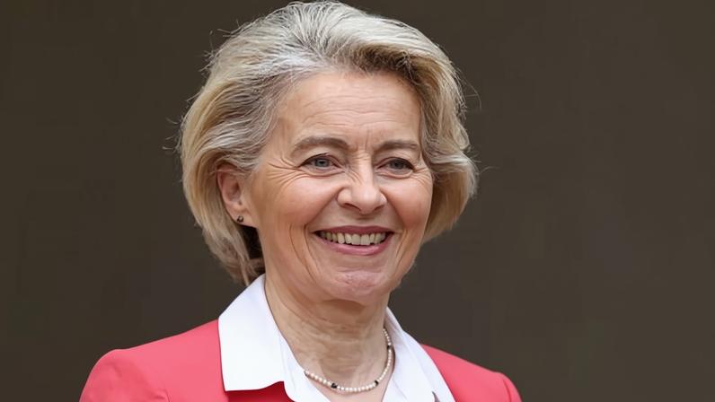 European Commission president Ursula von der Leyen in Paris.