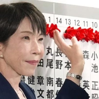 Ações japonesas atingem recorde com vitória esmagadora de Sanae Takaichi