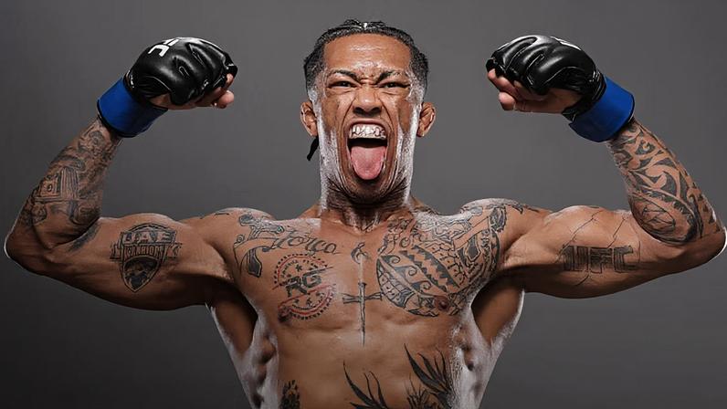 Vinicius "Lokdog" Oliveira enfrenta Mario Bautista na luta principal do UFC Vegas 113, neste sábado (7). (Foto por Mike Roach/Zuffa LLC)