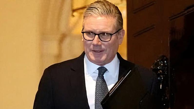 Keir Starmer leaving No 10 on Monday evening. Miliband hinted that the PM and government had to show more that they were behind ordinary working people suffering from the high cost of living.