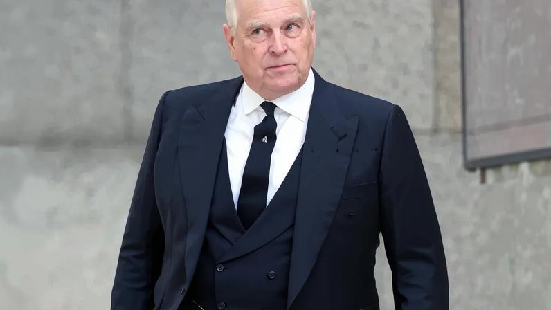 Former Prince Andrew, seen here in September, might be removed from the line of succession after his arrest.