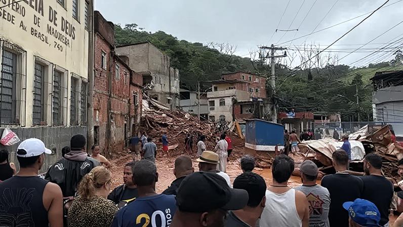 Rescue operations are ongoing to locate missing residents