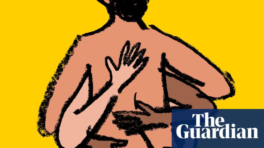 Illustration of people grabbing buttocks