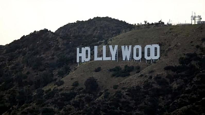 Letreiro de Hollywood, em Los Angeles, na Califórnia. — Foto: Reuters