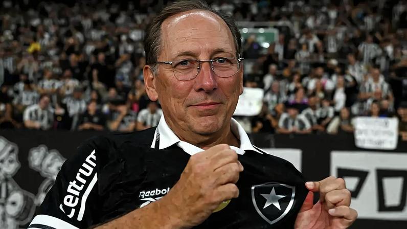 John Textor é o dono da SAF do Botafogo (Foto: Alexandre Brum/Agencia Enquadrar/Gazeta Press)