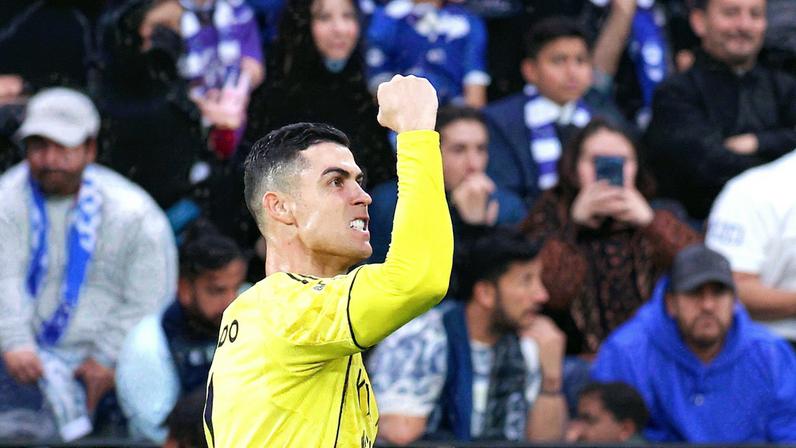 Cristiano Ronaldo - Al-Hilal x Al-Nassr - Campeonato Saudita — Foto: REUTERS/Hamad I Mohammed