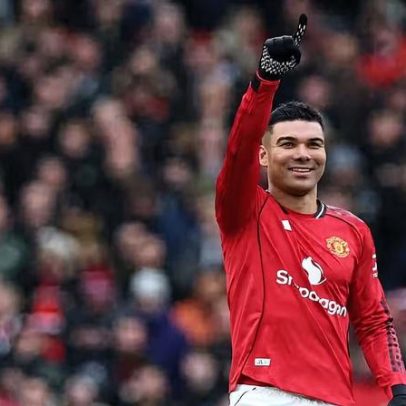 Casemiro vence como melhor jogador da 24ª rodada da Premier League