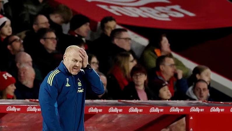 Sean Dyche, técnico demitido pelo Nottigham Forest após a 26ª rodada da Premier League — Foto: Reuters/Andrew Boyers