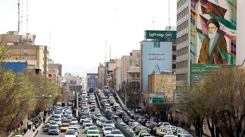 Vehicles line up during a traffic block, after Israel and the U.S. launched strikes on Iran, in Tehran, Iran, February 28, 2026. Majid Asgaripour/WANA (West Asia News Agency) via REUTERS ATTENTION EDITORS - THIS PICTURE WAS PROVIDED BY A THIRD PARTY