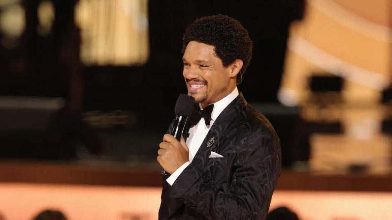 Trevor Noah at the 2026 Grammy Awards.
