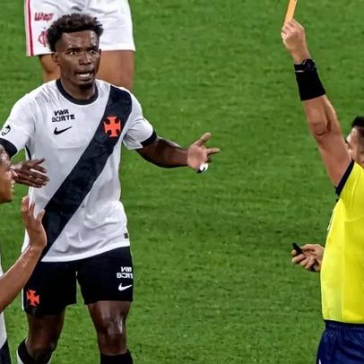Barros é absolvido no TJD por expulsão em Vasco x Flamengo