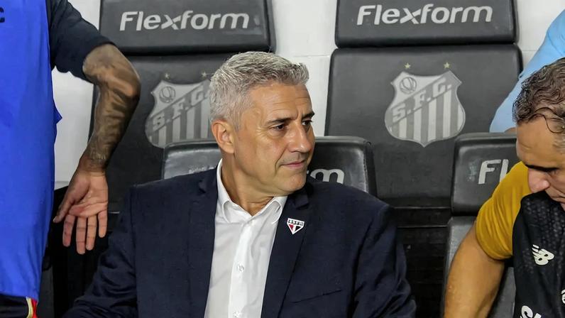 Crespo analisou empate na Vila Belmiro (Foto: Raphael Campos Do Prado/Mochila Press/Gazeta Press)