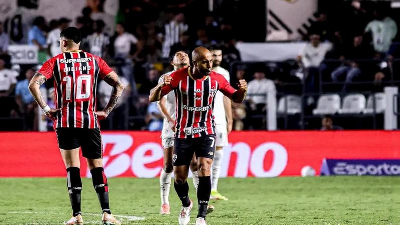 Lucas Moura está voltando ao ritmo (Foto: Luccas Souza/MyPhoto Press/Gazeta Press)