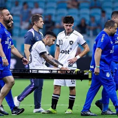 Botafogo preocupa com lesão de Santi Rodríguez diante do Grêmio