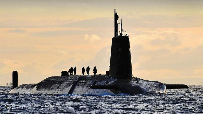 Nuclear submarine HMS Vanguard