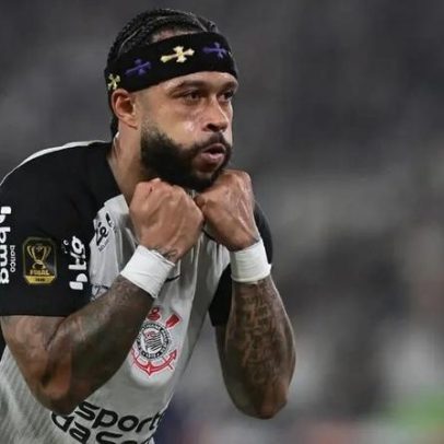 84% dos gols de Memphis pelo Corinthians foram dentro da área