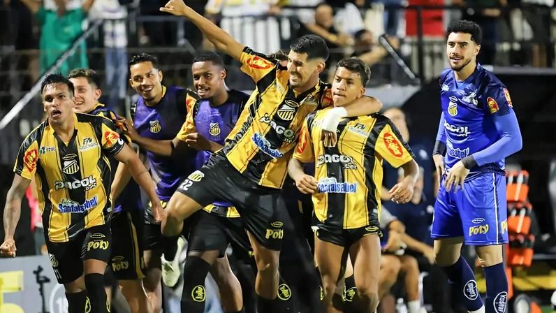 Mayk marcou o gol da vitória do Novorizontino diante do Corinthians (Foto: Jota Arnaldo/RP Fotopress/GazetaPress)