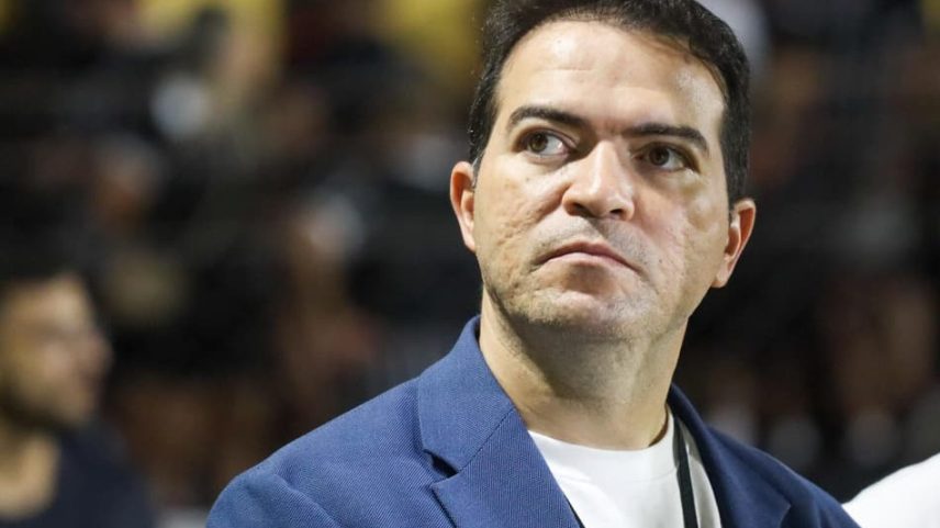 Marcelo Paz, executivo de futebol do Corinthians, falou sobre a saída de André (Foto: Theo Daolio/Mochila Press/Gazeta Press)