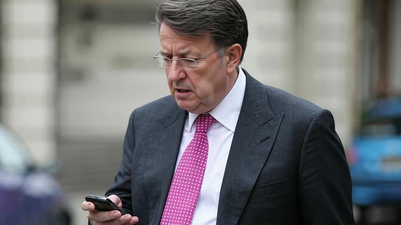 Peter Mandelson in 2010. The peer and Benjamin Wegg-Prosser both met Jeffrey Epstein in March 2010.