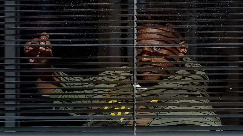 An FBI agent takes part in search warrant at the Fulton county elections office in Union City, Georgia, on 28 January 2026.