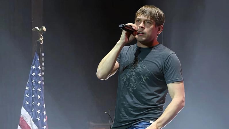 Brad Arnold at Palms Casino Resort in Las Vegas, Nevada, on 7 September 2018.