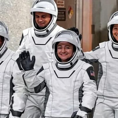 Quatro novos astronautas chegam à Estação Espacial Internacional